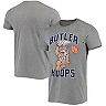 Men's Homefield Heathered Gray Butler Bulldogs Vintage Dunking Bulldog Tri-Blend T-Shirt