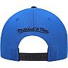 Men's Mitchell & Ness Royal Philadelphia 76ers Gold Block Snapback Hat