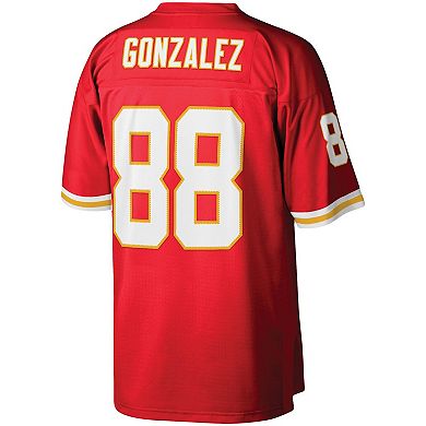 Men's Mitchell & Ness Tony Gonzalez Red Kansas City Chiefs Legacy Replica Jersey