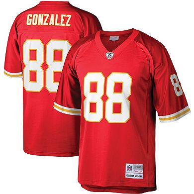 Men's Mitchell & Ness Tony Gonzalez Red Kansas City Chiefs Legacy Replica Jersey