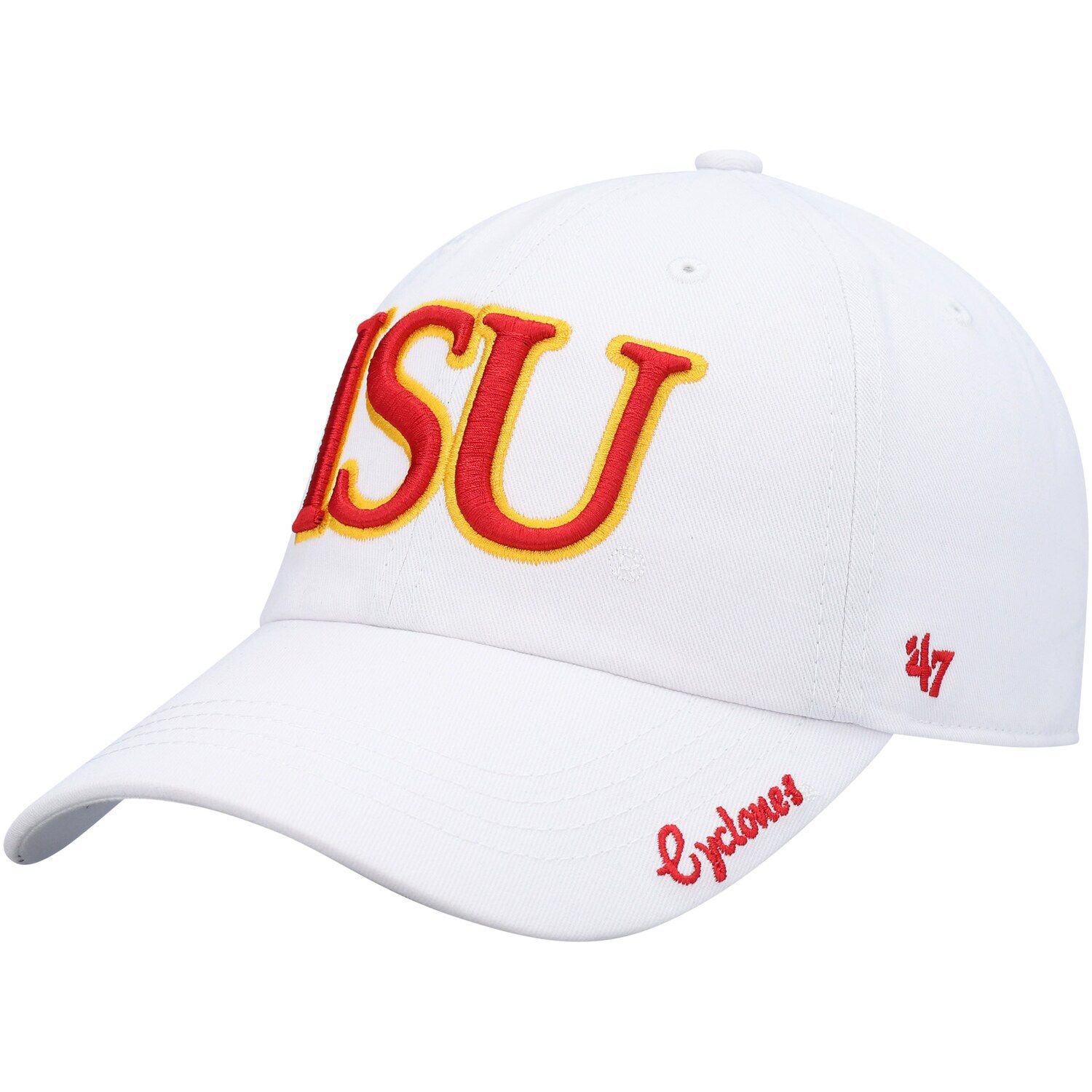 Image for Unbranded Women's '47 White Iowa State Cyclones Miata Clean Up Adjustable Hat at Kohl's.