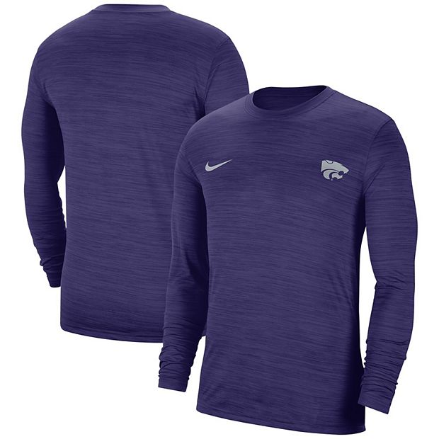 Nike Men's Dri-Fit Sideline Velocity (NFL Chicago Bears) Long-Sleeve T-Shirt in Grey, Size: Small | 00KX06G7Q-078