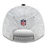 Youth New Era Gray/Black New Orleans Saints 2021 NFL Training Camp Official 9FORTY Adjustable Hat