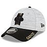Youth New Era Gray/Black New Orleans Saints 2021 NFL Training Camp Official 9FORTY Adjustable Hat