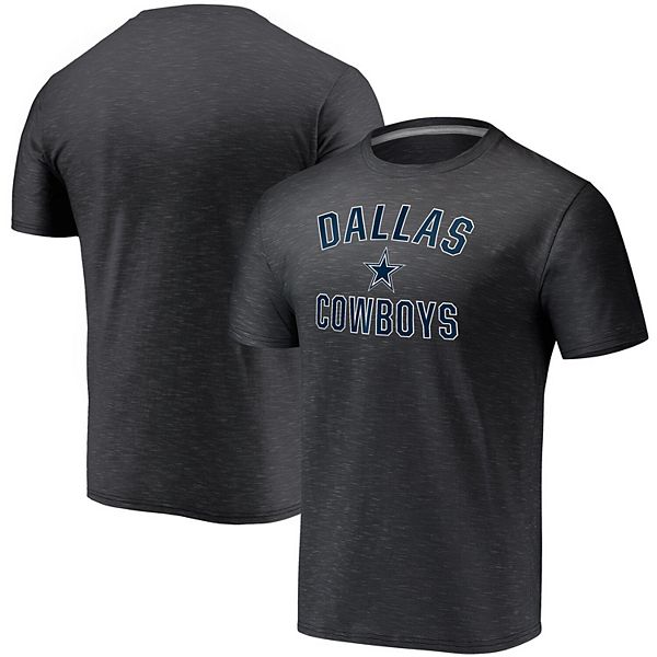 Youth Fanatics Branded Charcoal Dallas Cowboys Victory Arch Space Dye T ...