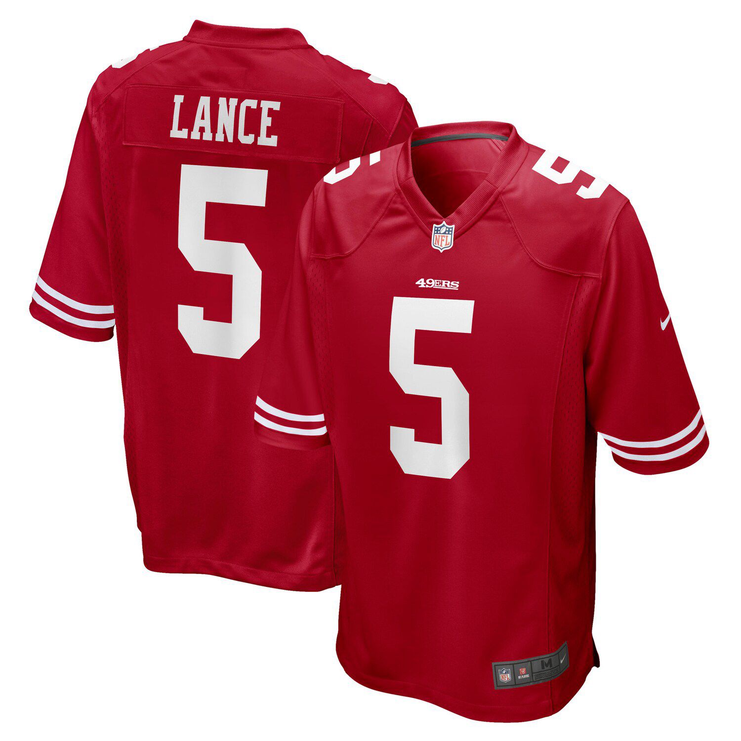 Nike Trey Lance Gold San Francisco 49ers Inverted Legend Jersey