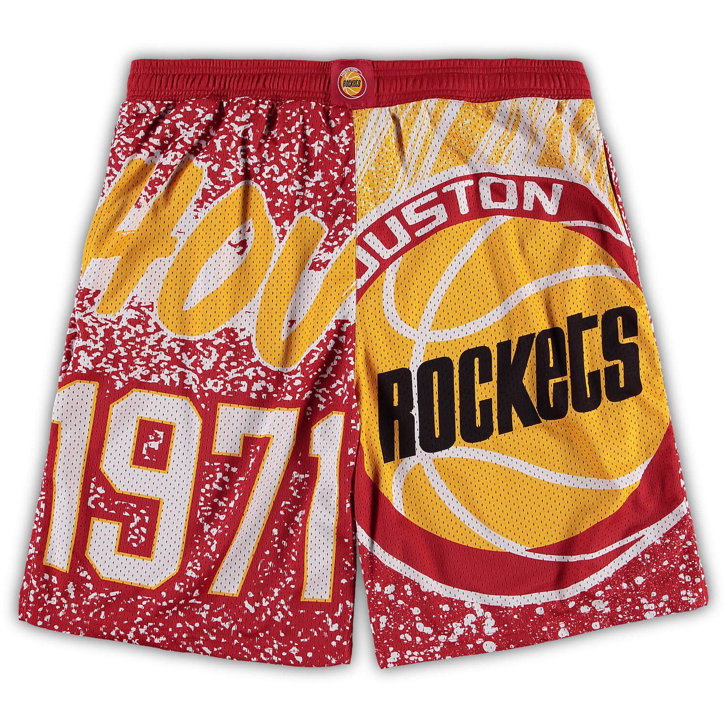 San Francisco 49ers Mitchell & Ness Jumbotron Shorts - Scarlet