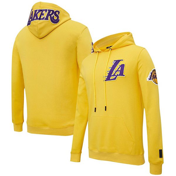 Men's Los Angeles Lakers Pro Standard White Collection Pullover Hoodie