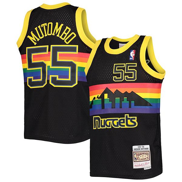 Buy the NBA Throwback Denver Nuggets 2 English Basketball Jersey