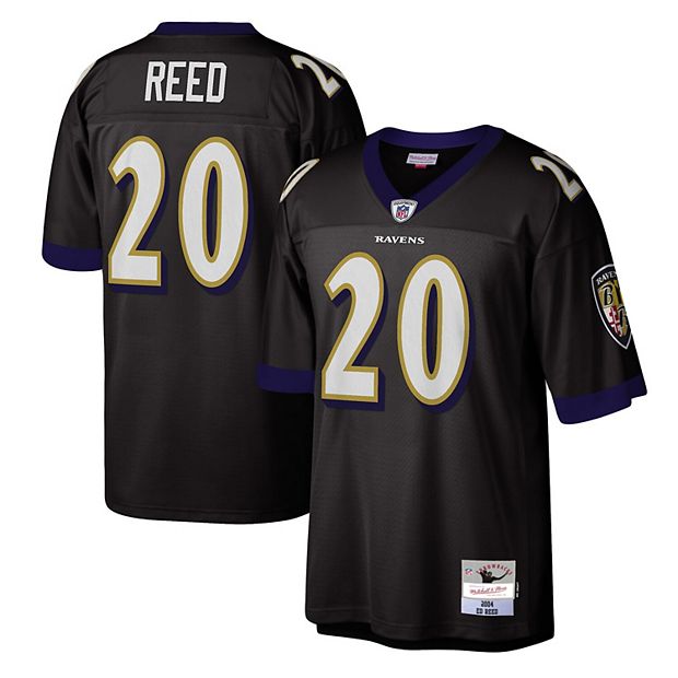 Women's Mitchell & Ness Ed Reed Black Baltimore Ravens Legacy