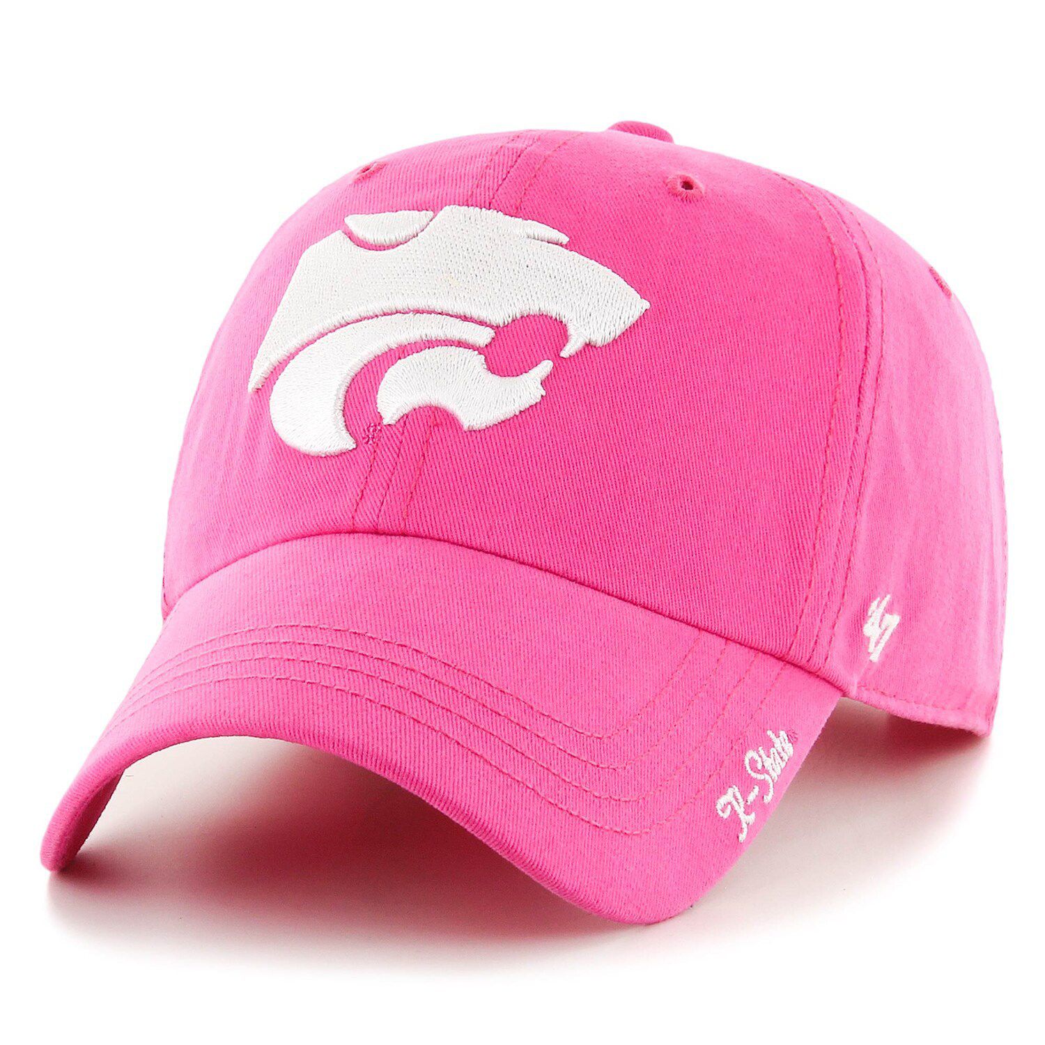 Image for Unbranded Women's '47 Pink Kansas State Wildcats Miata Clean Up Adjustable Hat at Kohl's.