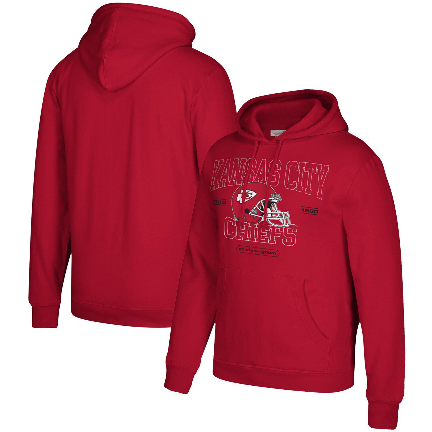 Kansas City Chiefs Fanatics Branded Women's Doubleface Slub Pullover Hoodie  - Red