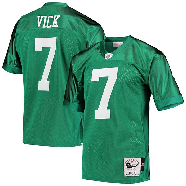 Men's Mitchell & Ness Michael Vick Kelly Green Philadelphia Eagles