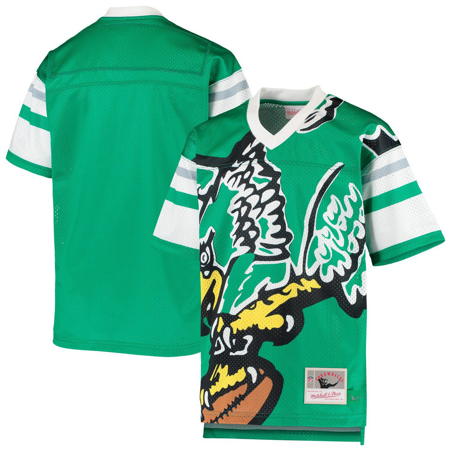 mitchell ness eagles jersey