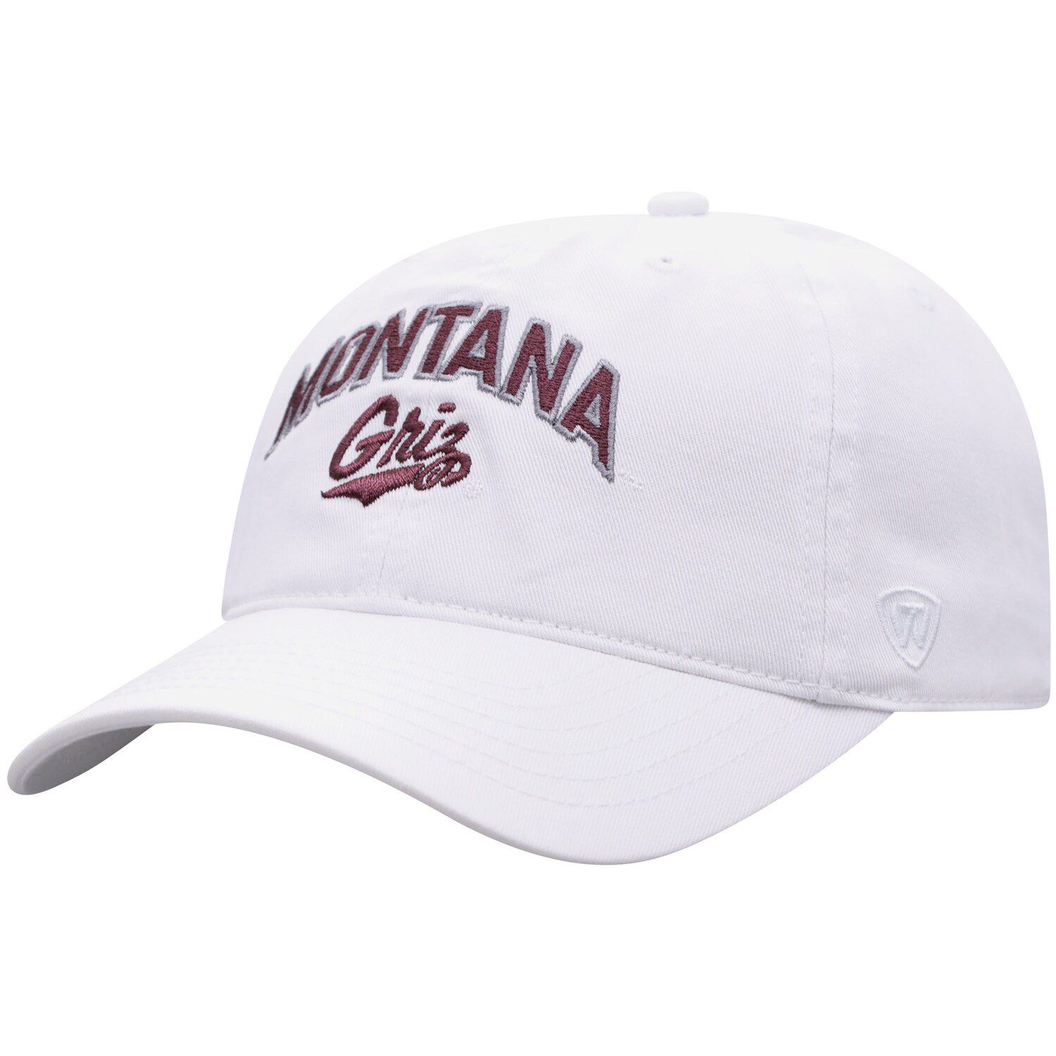 Image for Unbranded Men's Top of the World White Montana Grizzlies Classic Arch Adjustable Hat at Kohl's.