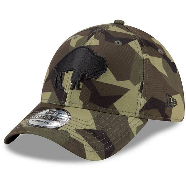 Men's New Era Camo Buffalo Bills Mutated Historic Logo 39THIRTY