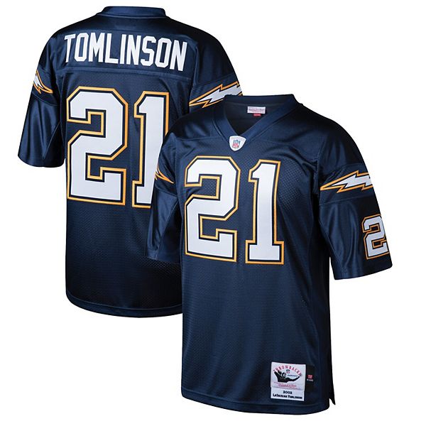 VTG Ladainian Tomlinson #21 SD Chargers ADIDAS Navy Graphic Jersey