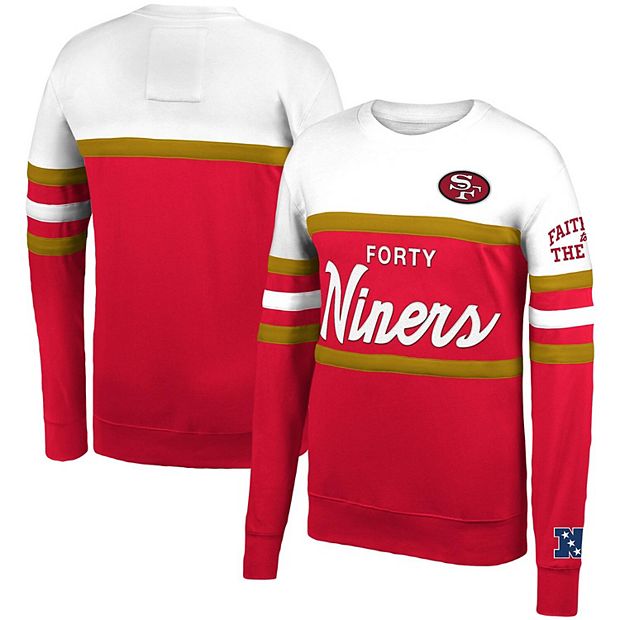 Men's Mitchell & Ness Scarlet San Francisco 49ers Faithful To The