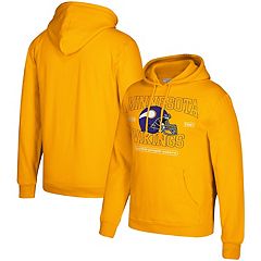 Minnesota Vikings Profile Big & Tall Defender Full-Zip Hoodie - Purple