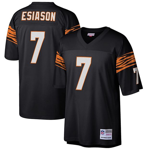 Men's Mitchell & Ness Boomer Esiason Black Cincinnati Bengals Retired  Player Legacy Replica Jersey