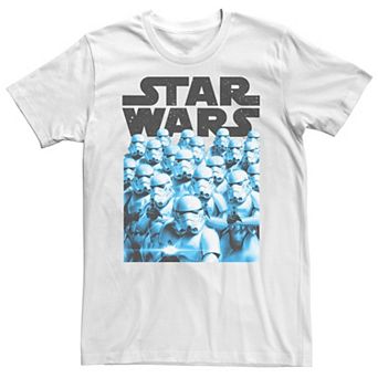 Men's Star Wars Many Storm Troopers Poster Tee