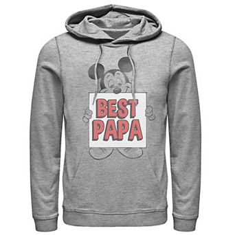Disney's Mickey Mouse Men's Best Papa Hoodie