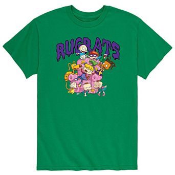 Men's Rugrats Nick Rewind Pink Couch Tee
