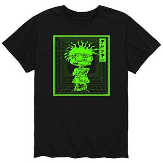 Men's Rugrats Chuckie Grid Tee