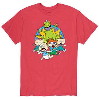 Men's Rugrats Running From Reptar Tee