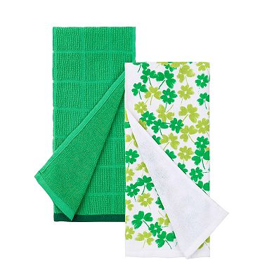 Celebrate Together™ St. Patrick's Day Happy St. Patrick's Day Kitchen Towel 2-pk.