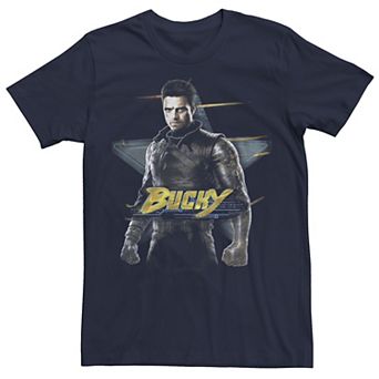 Men's Marvel Falcon And The Winter Soldier Bucky Portrait Tee