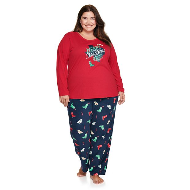 Kohls plus outlet size christmas pajamas