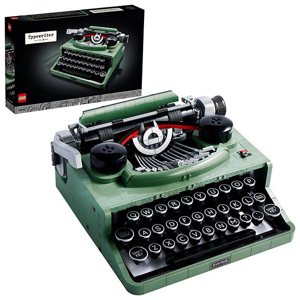 LEGO Ideas Typewriter 21327 Building Kit; Great Gift Idea for Writers