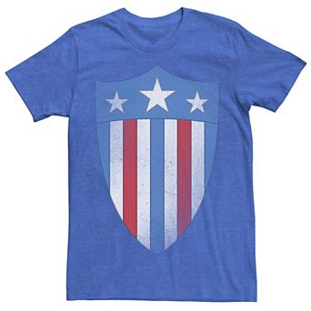 Men's Marvel Falcon And The Winter Soldier Vintage Shield Tee