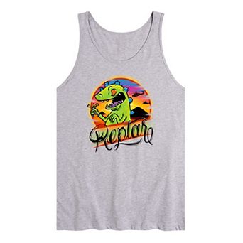 Men's Rugrats Tropical Reptar Tank Top