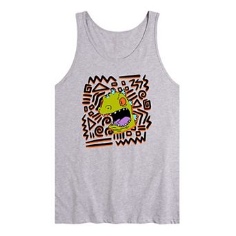 Men's Rugrats Reptar Swirl Tank Top