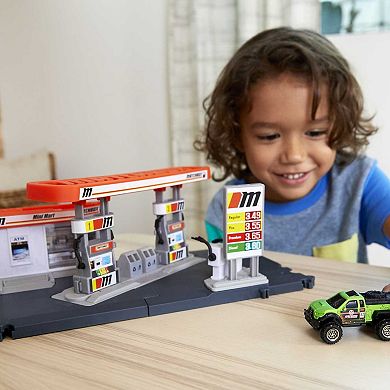 Mattel Matchbox Action Drivers Matchbox Fuel Station Playset