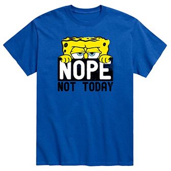 Men's SpongeBob Not Today Tee