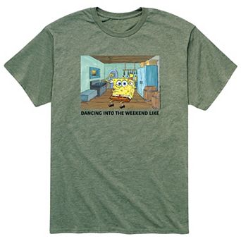 Men's SpongeBob Walking Weekend Tee