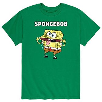 Men's SpongeBob Crazy Face Tee