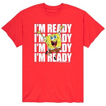 Men's SpongeBob Im Ready Tee