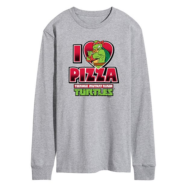  Tee Luv Men's Teenage Mutant Ninja Turtles Pizza T-Shirt :  Clothing, Shoes & Jewelry