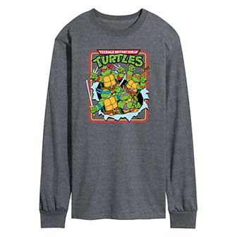 Men's Teenage Mutant Ninja Turtles Retro Sunset Circle Tee