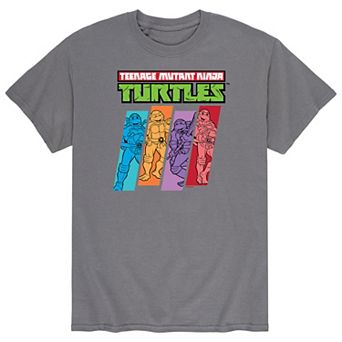 Men's Teenage Mutant Ninja Turtles Color Stripes Tee