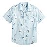 Boys 8-20 Sonoma Goods For Life® Short Sleeve Printed Button-Up Shirt in Regular & Husky