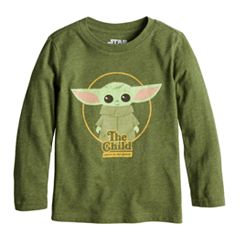 Baby Yoda Loves The Dallas Cowboys Star Wars NFL Youth T-Shirt 