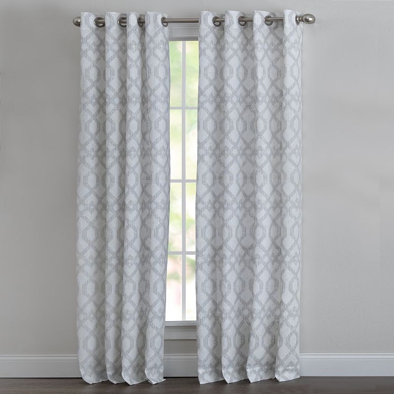 Corona Curtain Walton Window Curtain Panel, Gray