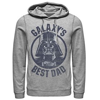 Men's Star Wars Father's Day Darth Vader Galaxy's Best Dad Hoodie