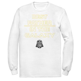 Men's Star Wars Darth Vader Best Father Galaxy Tee