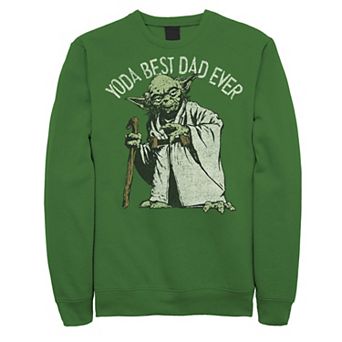 Men's Star Wars Yoda Best Dad Ever Sweatshirt